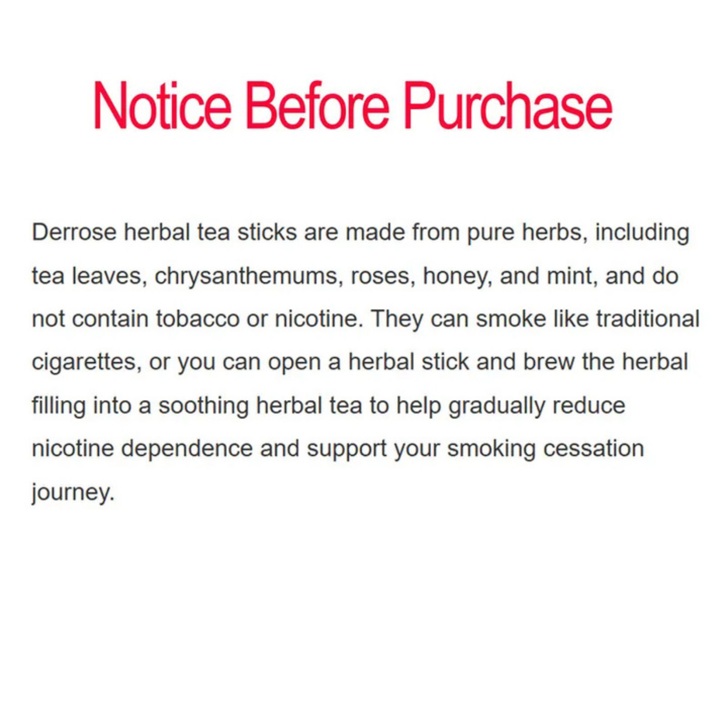 Herbal Tea Stick