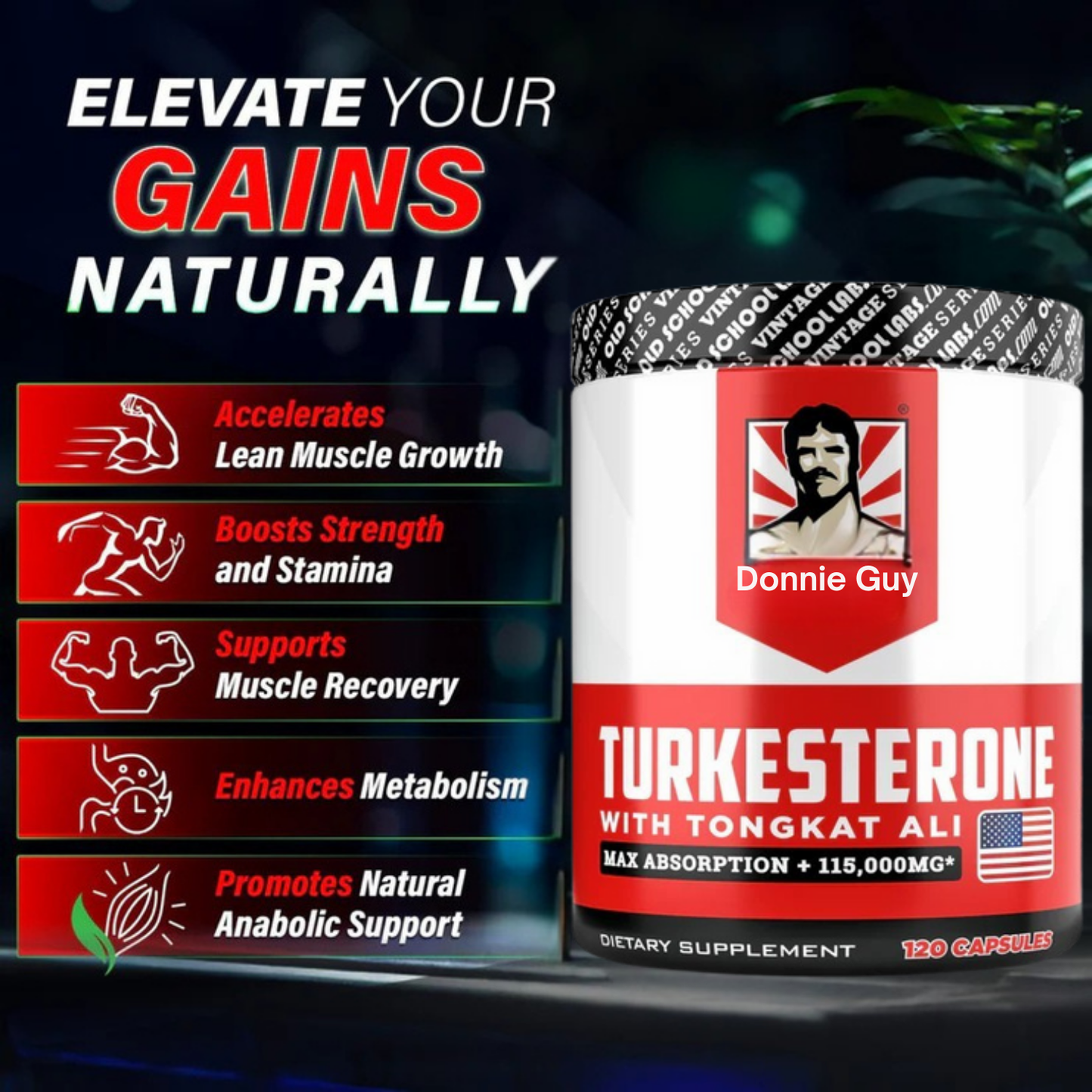 Turkesterone With Tongkat Ali