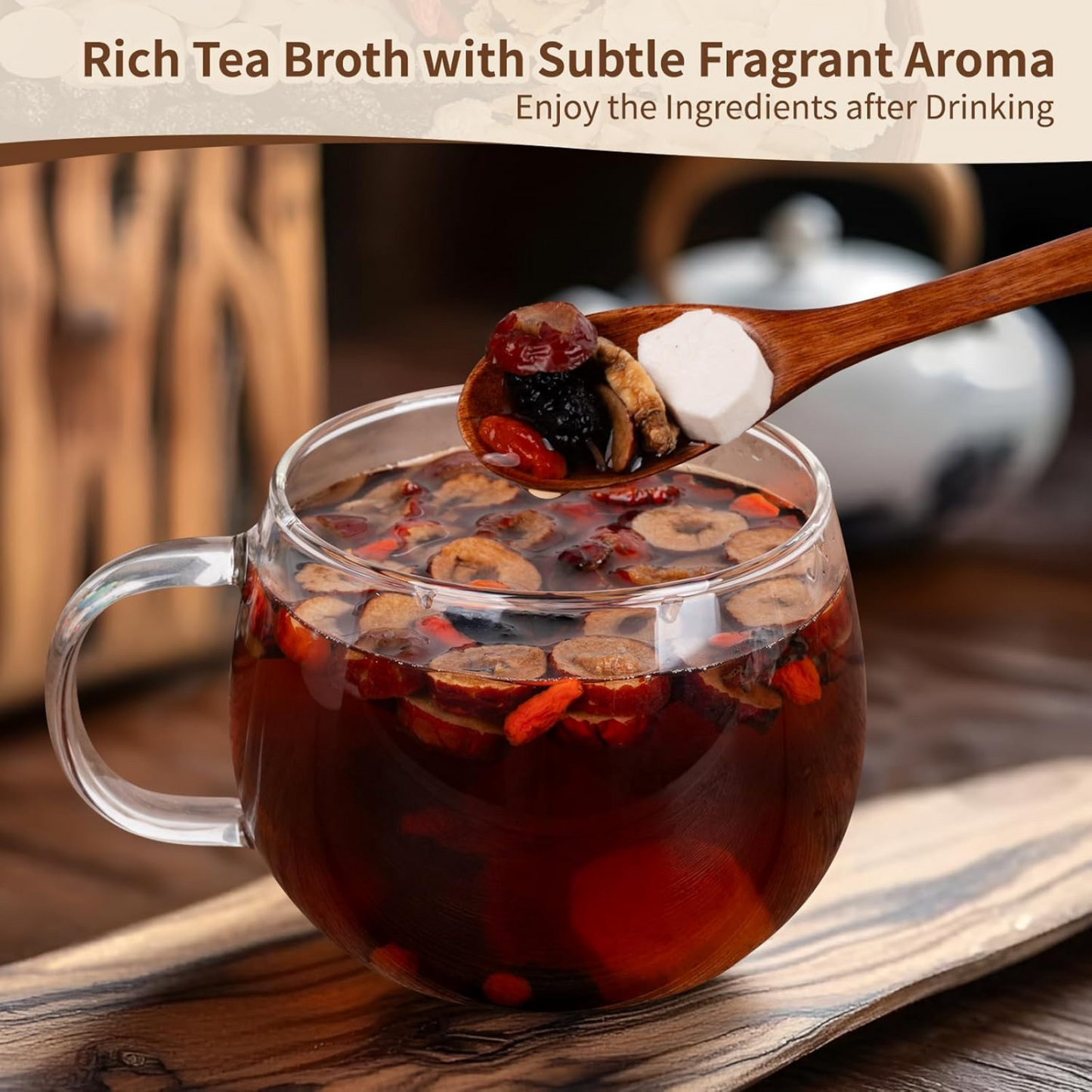 Ginseng Five Treasures Tea