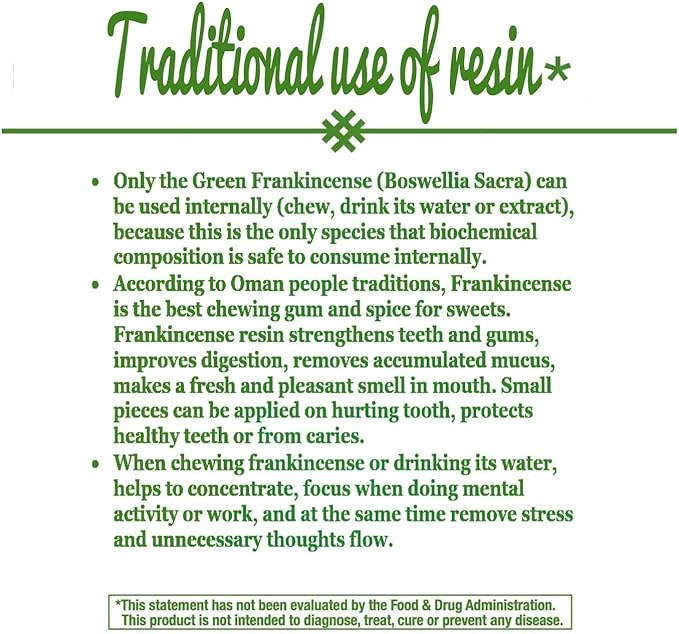 Green Frankincense Hojari